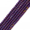 Natursten - lösa pärlor - armbandstillverkning - 200 stycken - 3 mm
