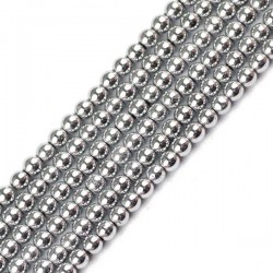 Natursten - lösa pärlor - armbandstillverkning - 200 stycken - 3 mm