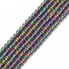 Natursten - lösa pärlor - armbandstillverkning - 200 stycken - 3 mm