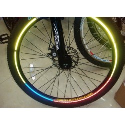 Cykelhjul rim reflekterande klistermärke