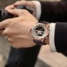 NAVIFORCE 9163 Men's Electronic Quartz Watch Luminous Calendar Casual Sports Waterproof Stainless Steel Strap Watches for Men...