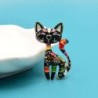 CINDY XIANG Enamel Cat Brooch – Unisex, 2 Colors, Cute Animal PinBrooches