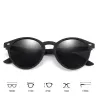 Vintage round polarized sunglasses for men and women – UV400 designer eyewear for driving and travelSunglasses