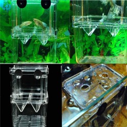 Fish Tank Aquarium Multifunktionell Fisk Breeding Isolation Box Incubator