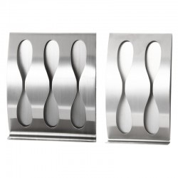 Stainless steel toothbrush holder - wall mountingBathroom & Toilet