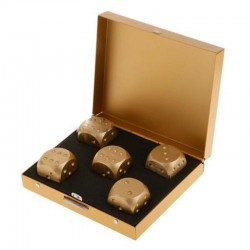 Aluminium Dice Shape Drink Coolers Ice Cubes Holder Rack