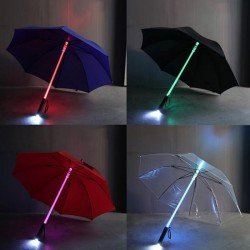 Blinkande LED regn paraply