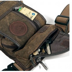 Hip belt - midja - ben - lår - militär dukpåse