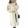 Long Loose Embroidery Knitted Sweater Cardigan