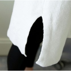 Long Loose Embroidery Knitted Sweater Cardigan