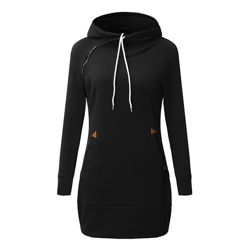 Mini dress with hood - sweaterDresses