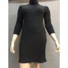 Plus Size High Neck Casual Winter Dress