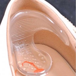 Silikon sko insoler - non-slip gel pads - 1pair