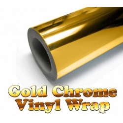 Chrome silver vinyl bil klistermärke - elektroplated film - wrap decal 30 * 152cm