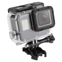 Skott 45m vattentät skyddsfall för Gopro Hero 5-kamera med basmontering