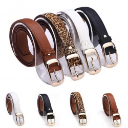 Fashion Metal Buckle Leather Belt