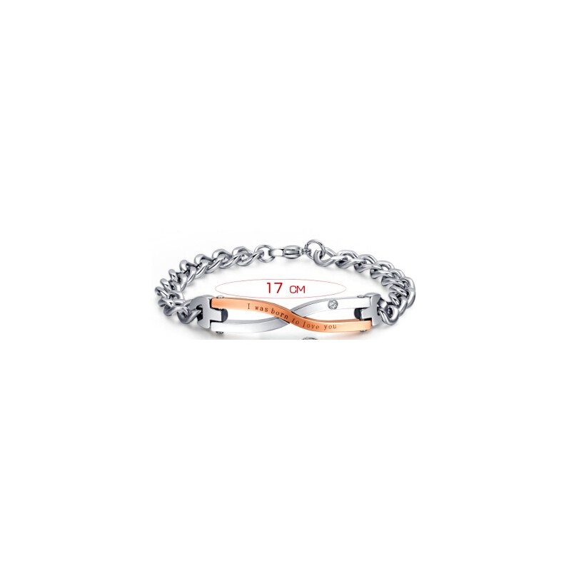 Stainless Steel Couples BraceletBracelets