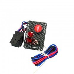 VR-QT312 Racing Car Electronics One Switch Kit Panel Engine Start Button Toggle With Accessory