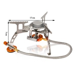 3000W mini vikbar campinggasspis