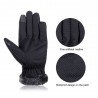Retro förtjockade läder - pekskärm - anti-skid handskar