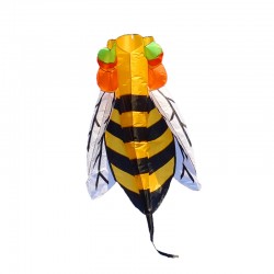 Colorful bee - nylon mite - 3 meterKites