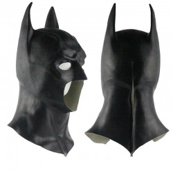 Halloween Full Face Latex Batman Mask