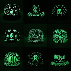 Fluorescerande glöd i den mörka baseball Cap Unisex