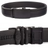 Cowhide Genuine Leather Automatic Buckle Belt