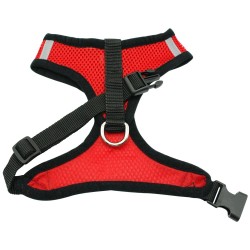 Puppy & hund andas nylon mesh harness & leash set