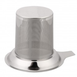 Mesh tea infuser - reusable strainer - stainless steel teapotTea infusers