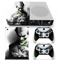 Xbox One Slim & Controllers joker vinyl skin klistermärke
