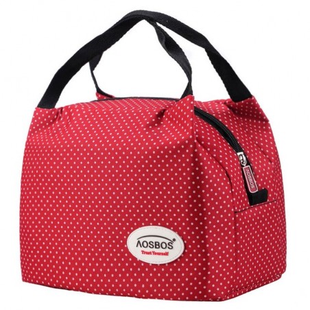Portable thermal canvas lunchpåse