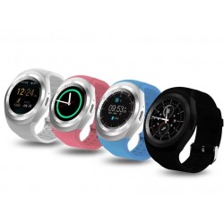 Bluetooth Y1 smart klocka med telefon Android kompatibel