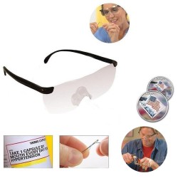 Presbyopisk förstoring av glasögon förstoring 160 förstoring