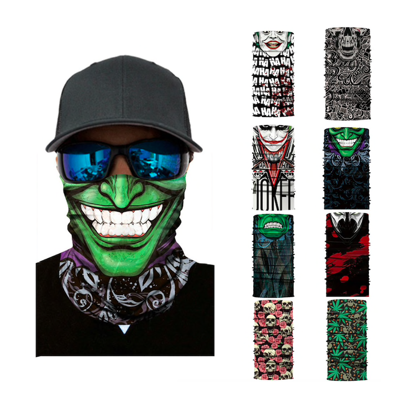 Skull - motorcycle scarf - face mask - balaclavaMotorbike parts