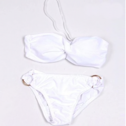 Metal ring tryck upp bikini set