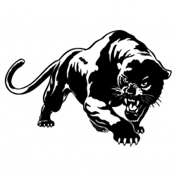 3D wild panther vinyl bil klistermärke dekal 19,5 * 13,6 cm