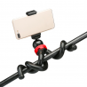 Bärbar flexibel bläckfisk mini tripod telefon kamera innehavare selfie stick