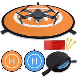 Vikbar landning pad för drönare & R / C helikoptrar 55cm