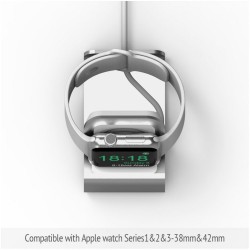 Dockstation för metallladdning - fäste för Apple Watch 5/4/3/2/1 - innehavare