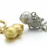 Piggy - metall keychain - keyring