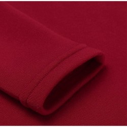 Fleece huva klänning med fickor - lång tröja