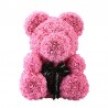 Rosbjörn - björn gjord av oändlighet rosor - 40 cm