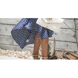 Fashion polka dot dress