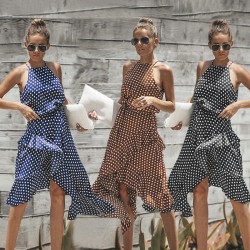 Fashion polka dot dress