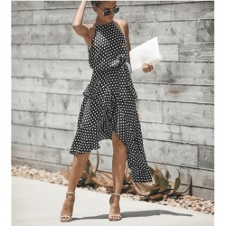 Fashion polka dot dress