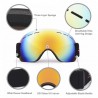 Skidåkning snowboard glasögon - UV400 anti-fog