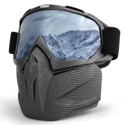 Skidåkning snowboard glasögon - full face mask