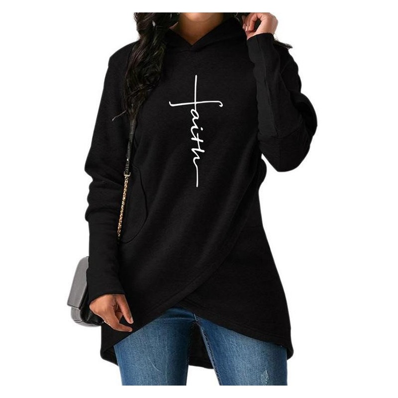 Warm hooded pullover hoodie