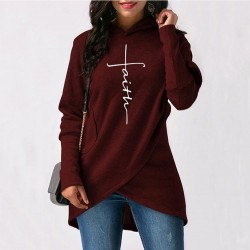Warm hooded pullover hoodie